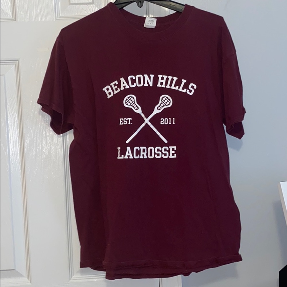 Teen wolf beacon hills lacrosse shirt